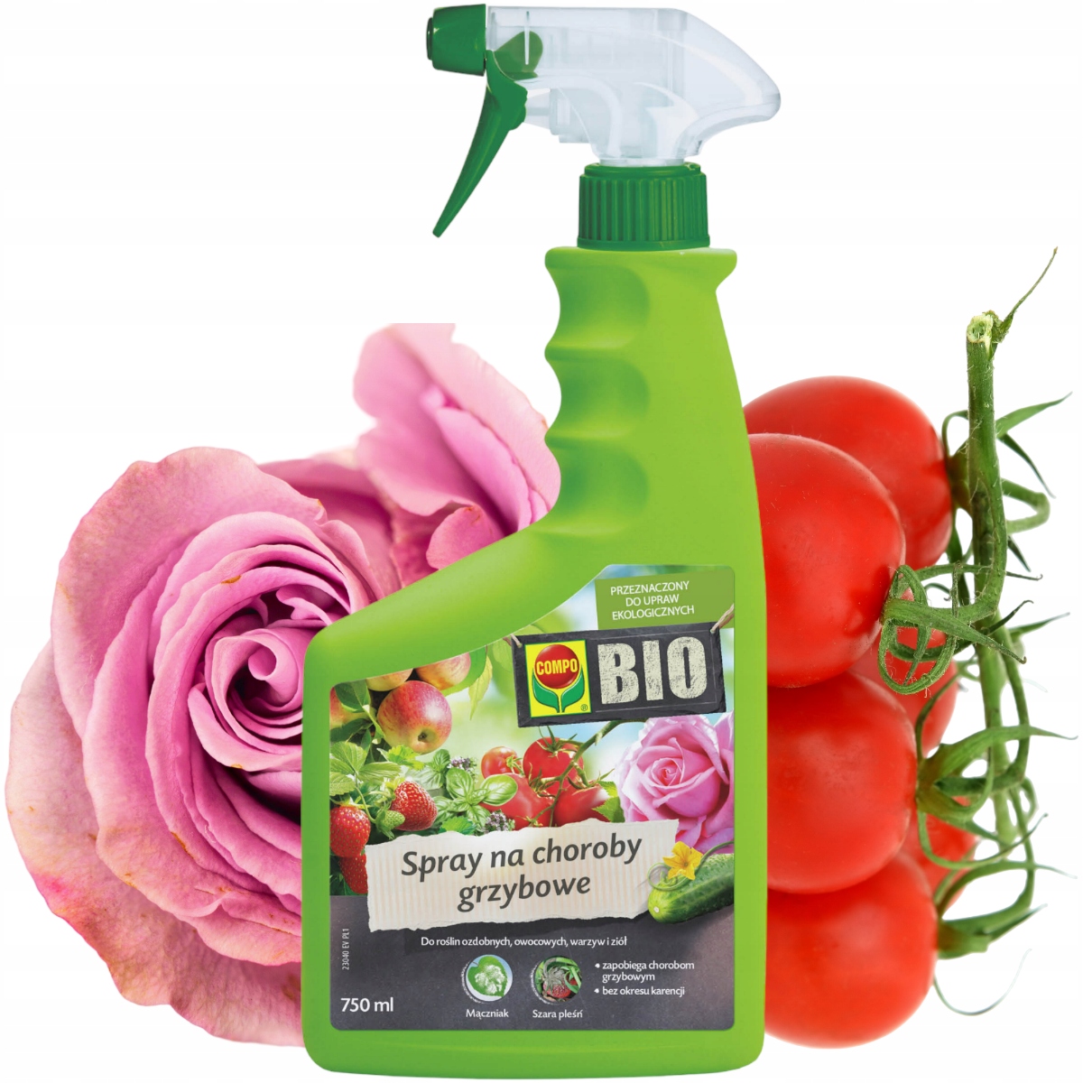 SPREJ NA PLIKOVÉ OCHORENIA BIO múčnatka, pleseň sivá
